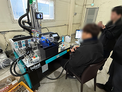 주문제작 수냉식 1500W 자동화 용접기 경기도 시흥시 납품·설치
